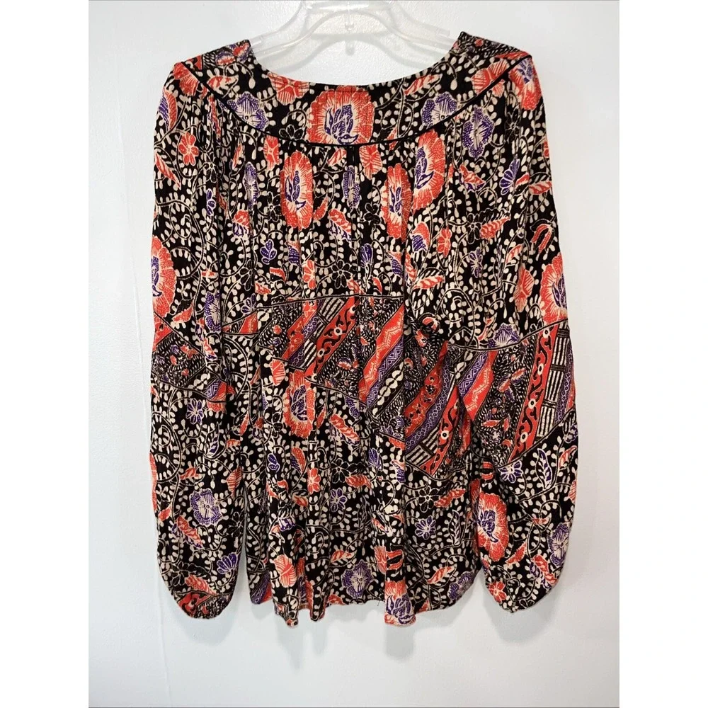 Zara Trafaluc women's top blouse floral size small